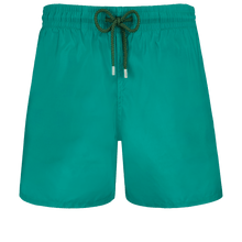 Men | Solid Light Fabric Swim | Emerald
