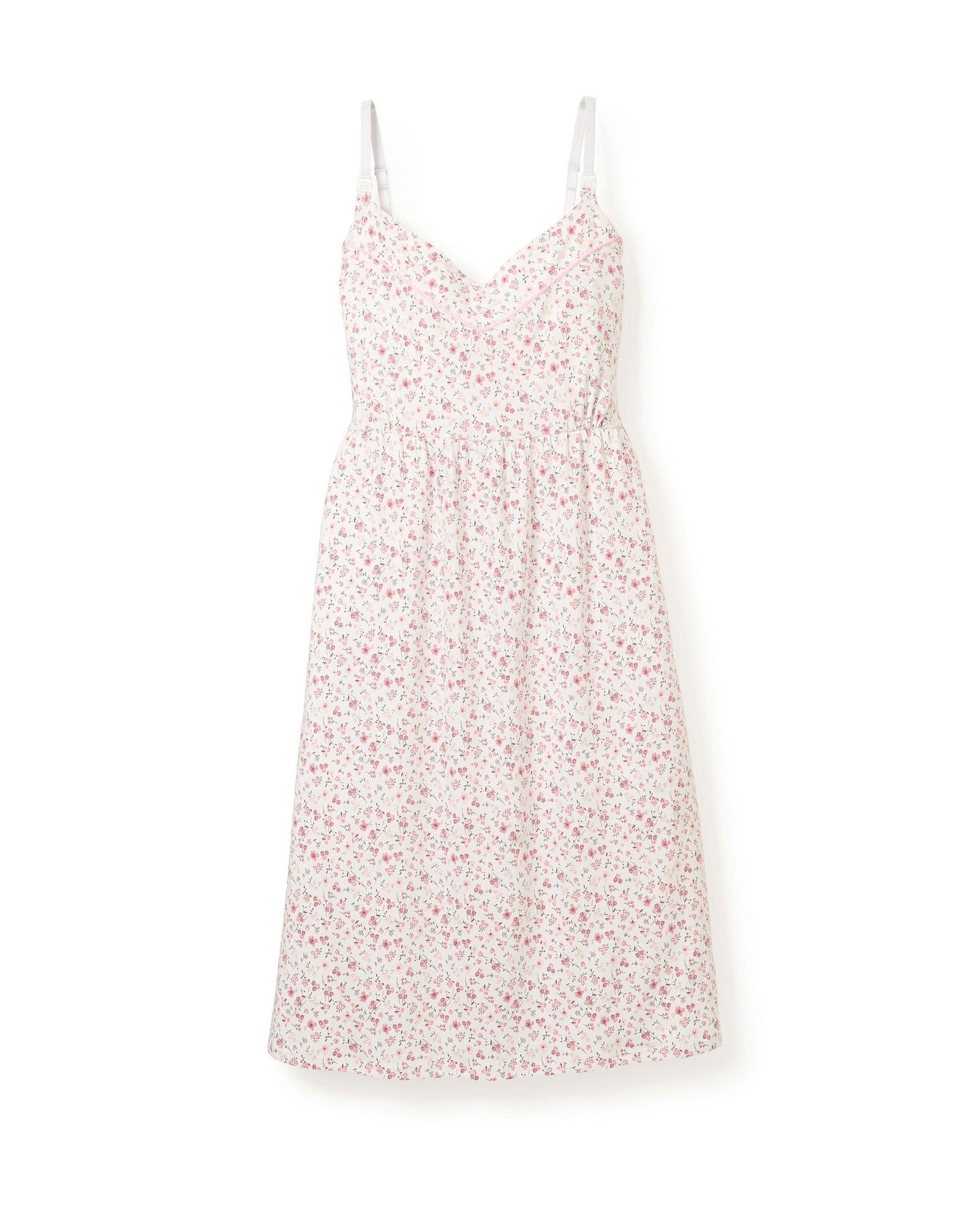 Women's Pima Maternity Nightgown in Fleurs de Rose in Dorset Floral#Color_Dorset Floral