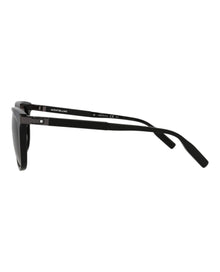 Montblanc Round Acetate Sunglasses | Black