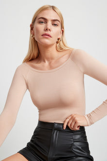 Rosa Top | Light Beige