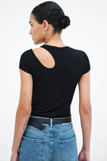 Rocio Cutout Top | Black