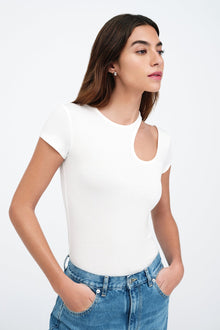 Rocio Cutout Top | Off White
