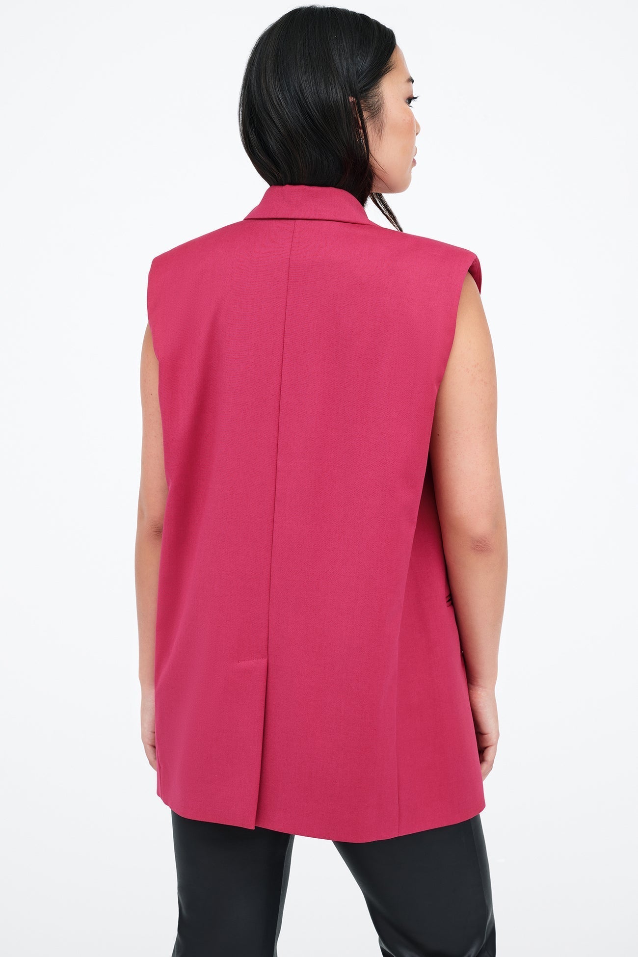 Selena Vest | Raspberry