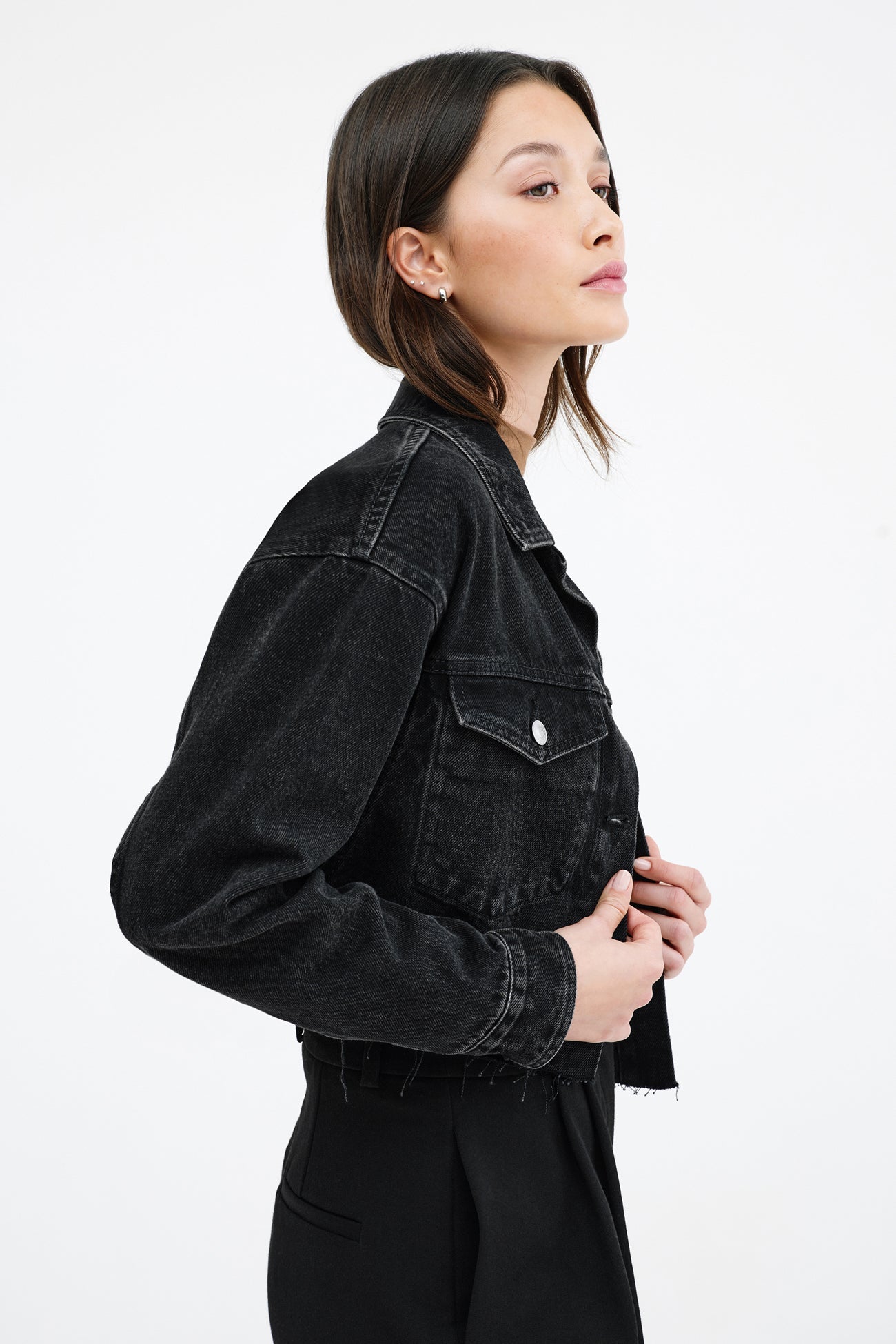 Rockland Denim Jacket | Black