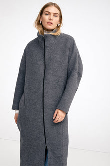 Herald Coat | Medium Grey