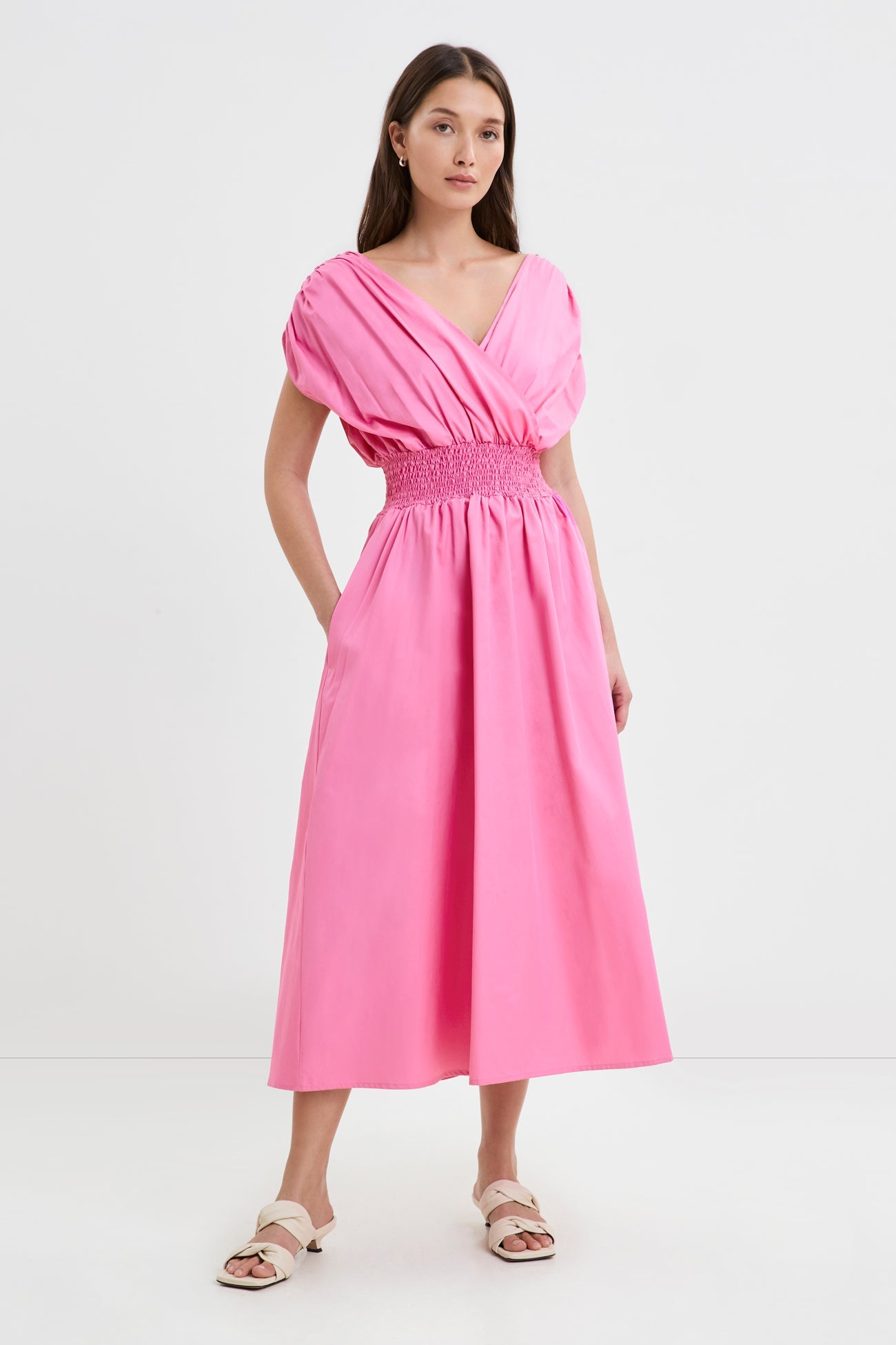 Signe Dress | Hot Pink