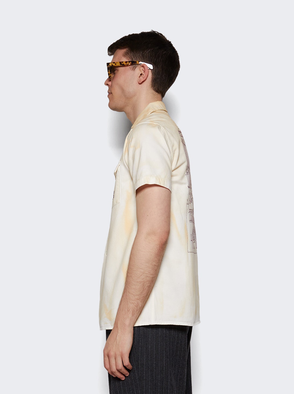 Men | Marking Distance | Notre Dame Shirt Rusted White