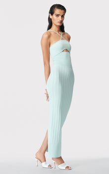 Double Faced Gown | Aqua