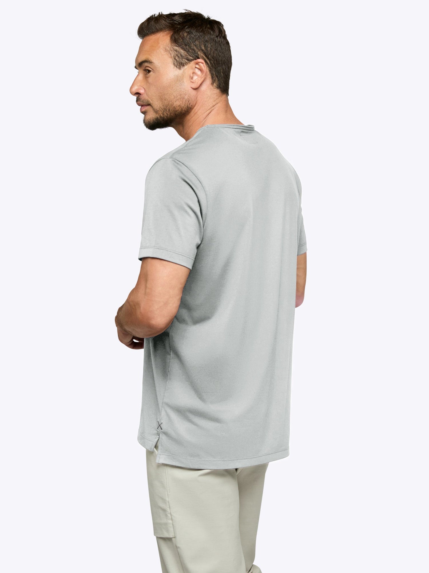 Mens | AO Split-Hem Tee | Signature-Fit PYCA Pro | Metal