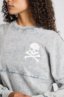 Spirit Jersey | Mineral Crewneck | Grey Mineral Wash