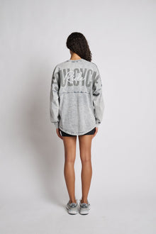 Spirit Jersey | Mineral Crewneck | Grey Mineral Wash