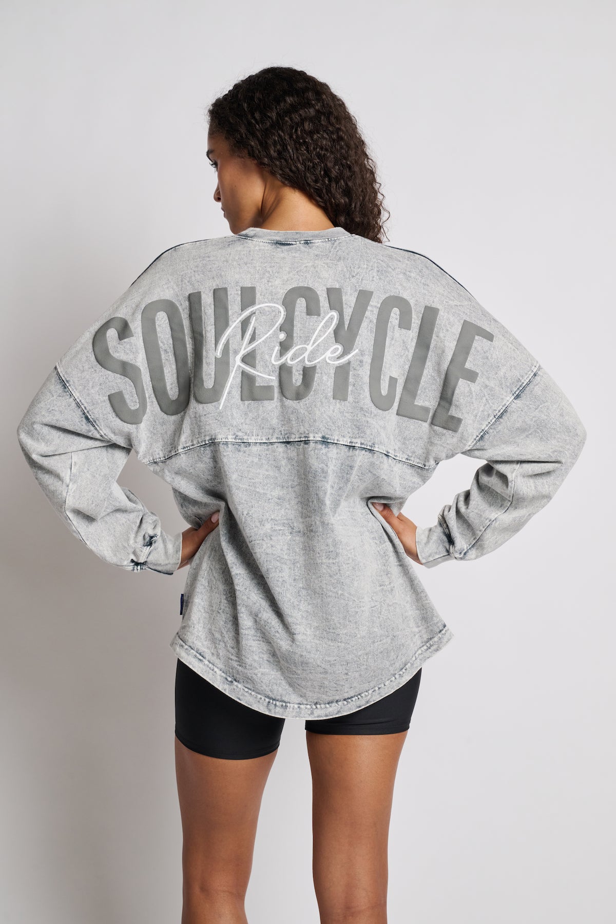 Spirit Jersey | Mineral Crewneck | Grey Mineral Wash
