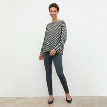 Front image of a woman wearing the Sammataro Jean - Better Than Denim in Dusty Indigo