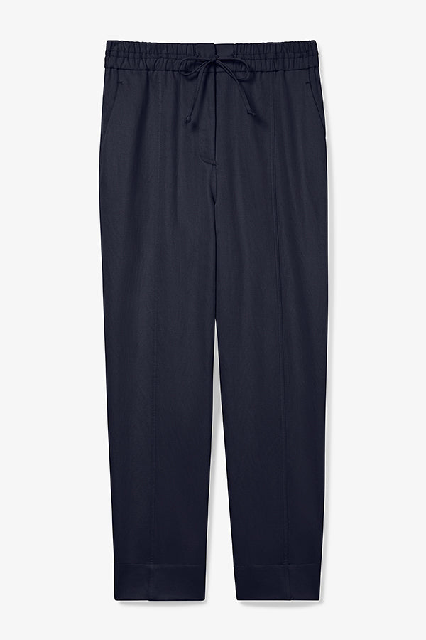 Packshot image of the Shane Pant - Everyday Twill in Night | Still | Exclude