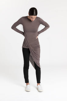 Sheer Hillary Tunic | Anthracite