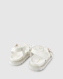 Women | Morning Mood Chunky Stud Sandal | Cream