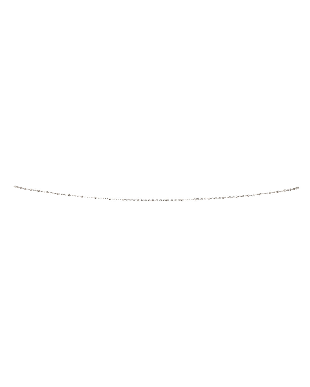 Mondays at Teddy's Belly Chain - Silver | Plated Silver