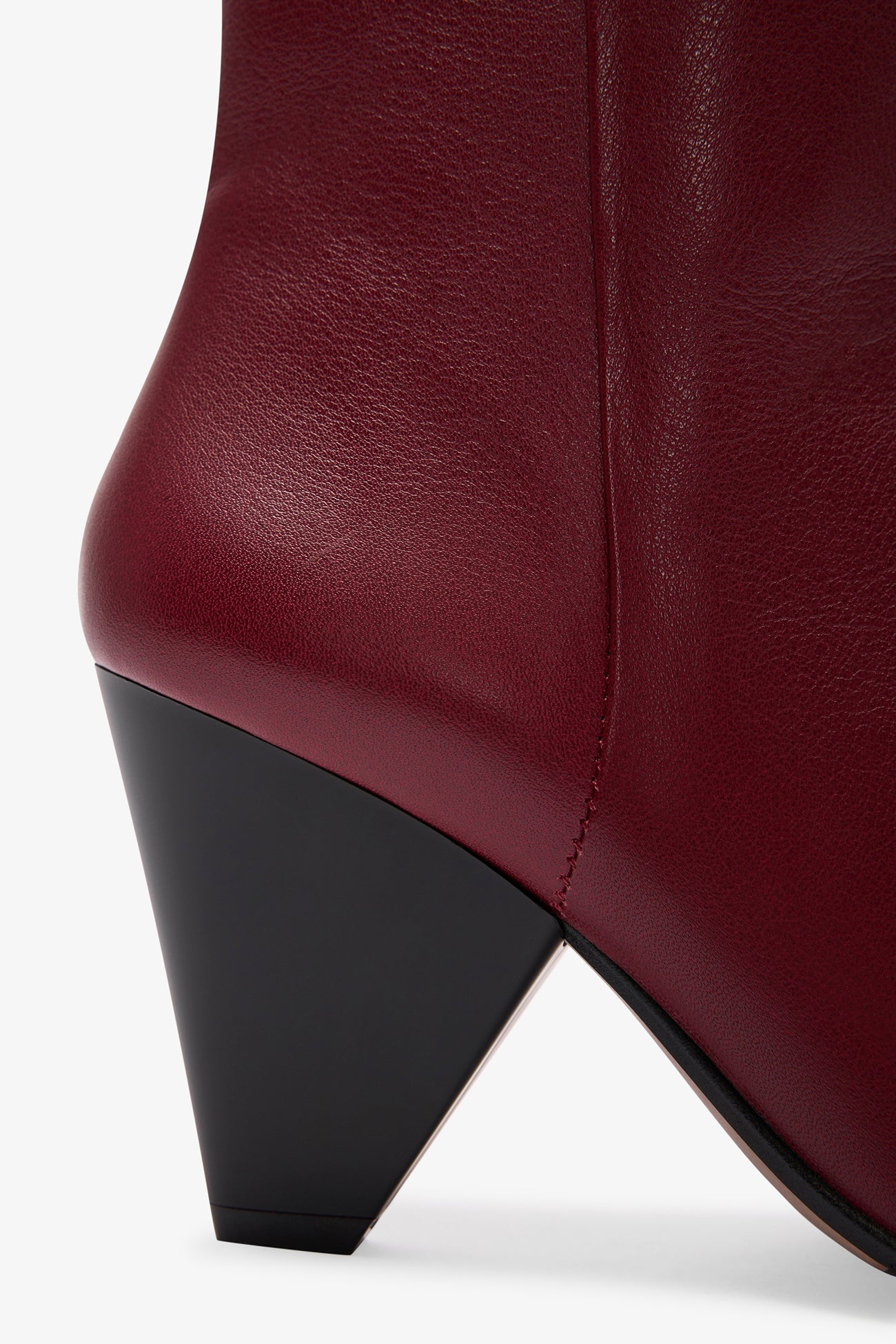 Leo Ankle Boots | Burgundy