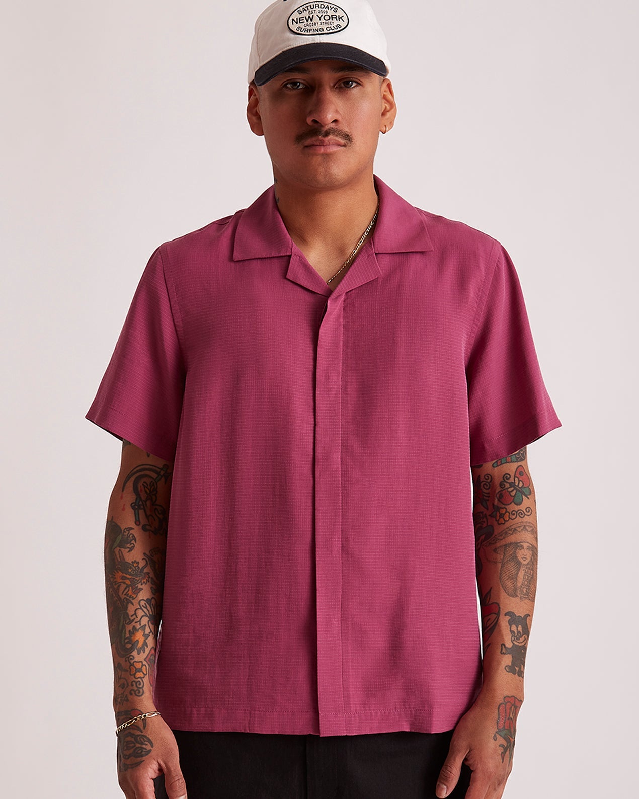 Violet Quartz | York Ripstop SS Shirt