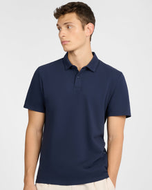 Mens | Short Sleeve Pique Polo | Midnight