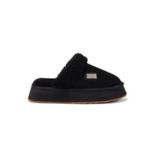 MULE PLATFOAM SUEDE BLACK - Australia Luxe Collective