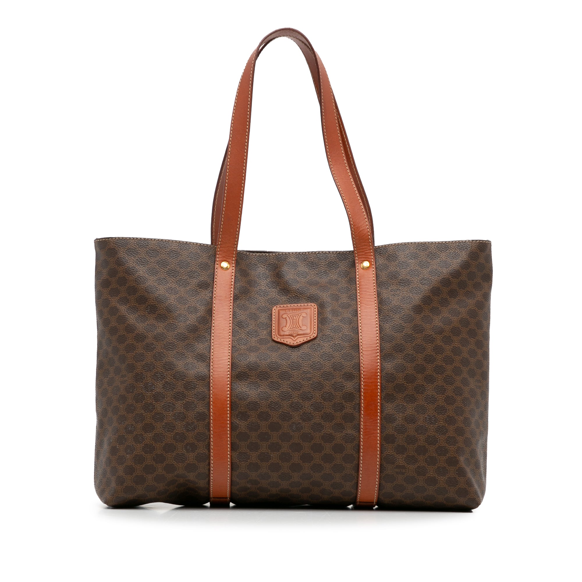 Céline Pre-Owned Macadam Tote | Women | Brown