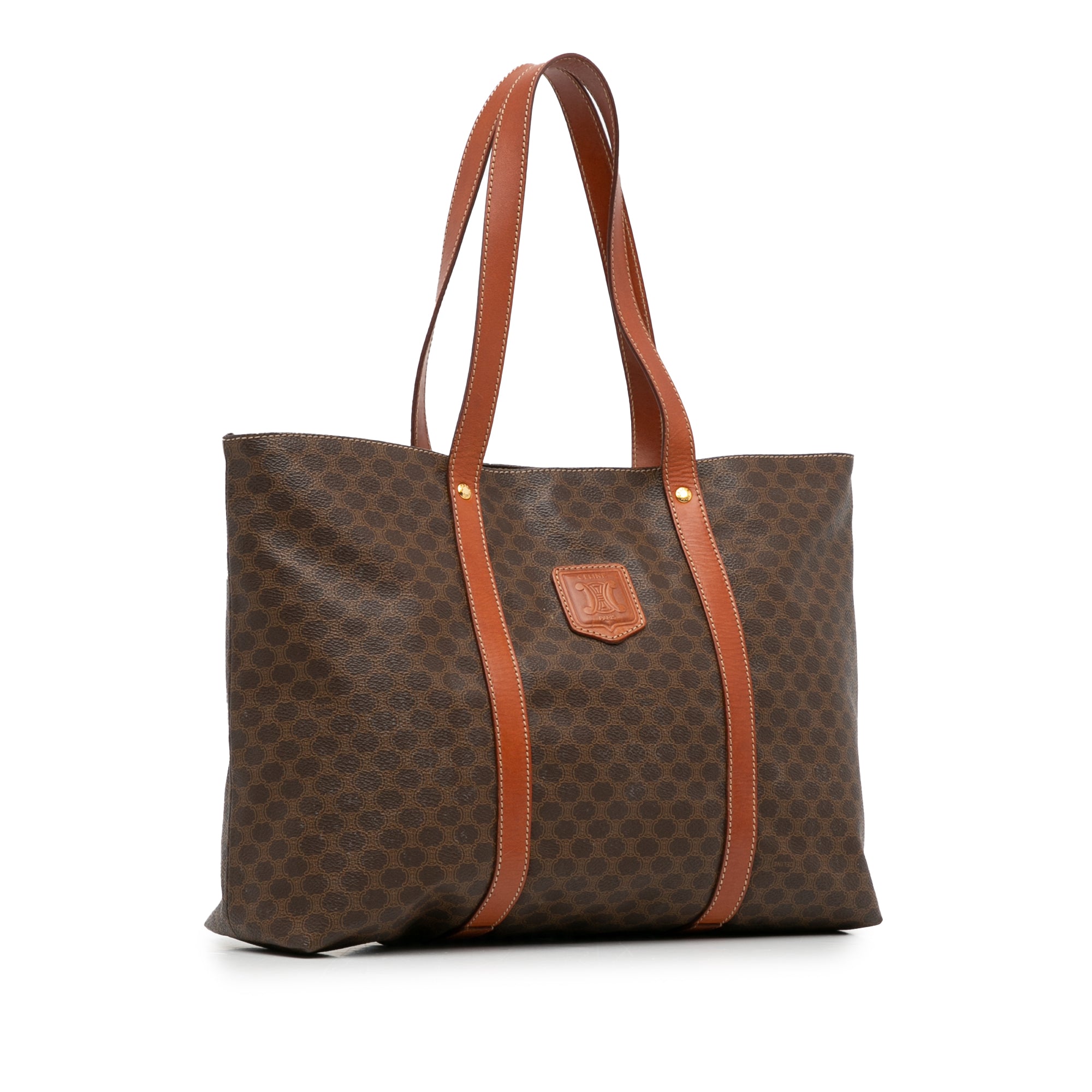 Céline Pre-Owned Macadam Tote | Women | Brown