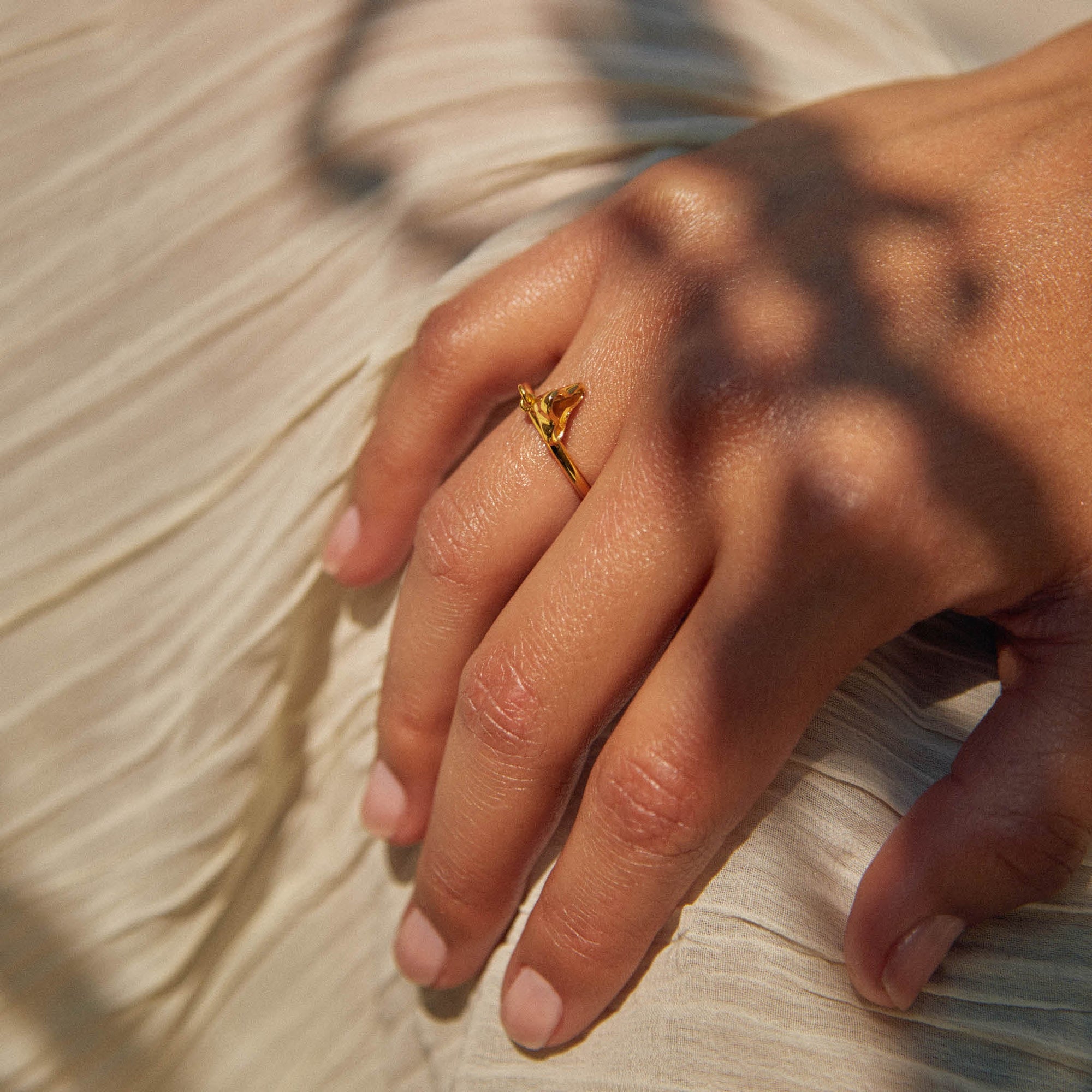 Hana Ring | 18K Gold Plated