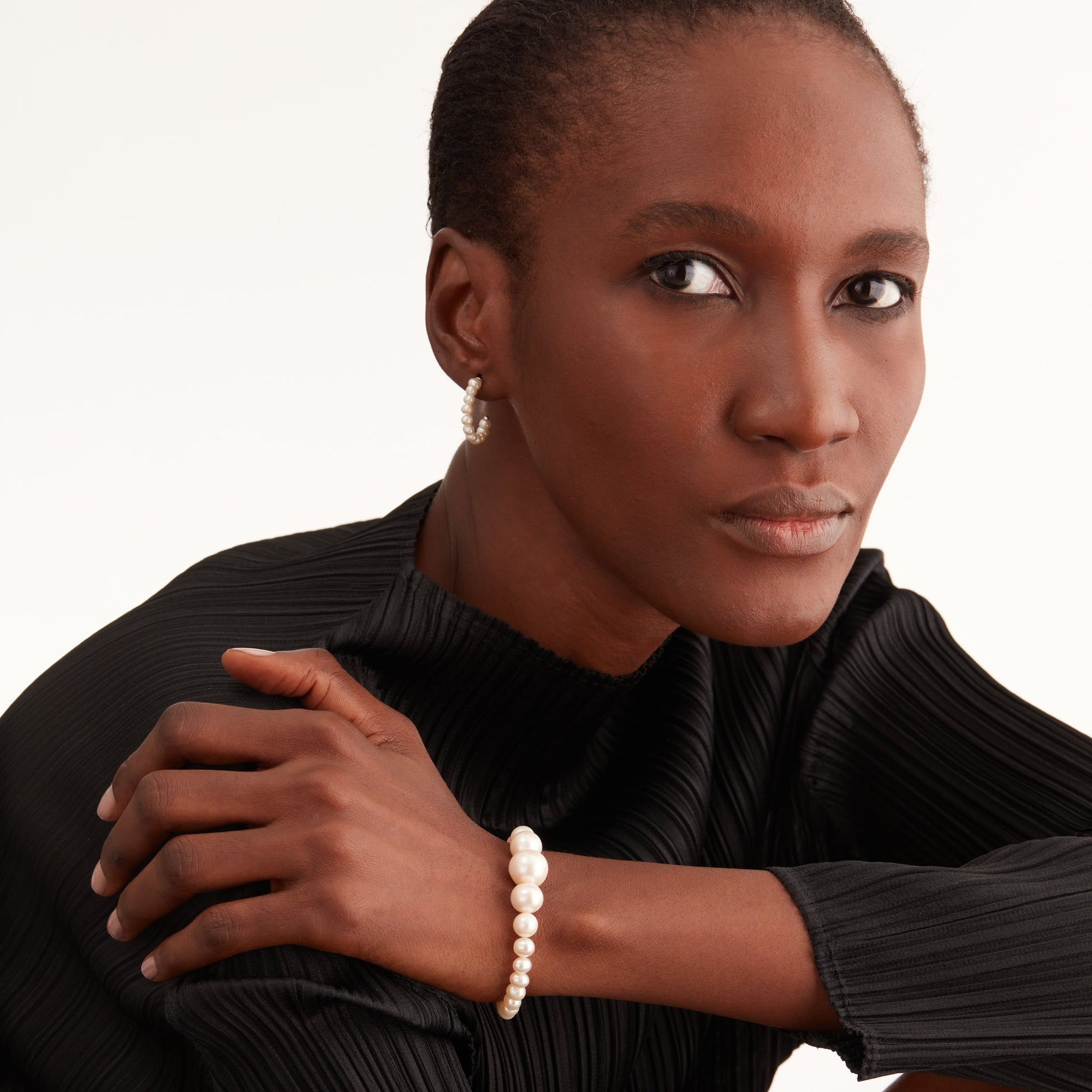 Delilah Earrings | Sterling Silver | Freshwater Pearls