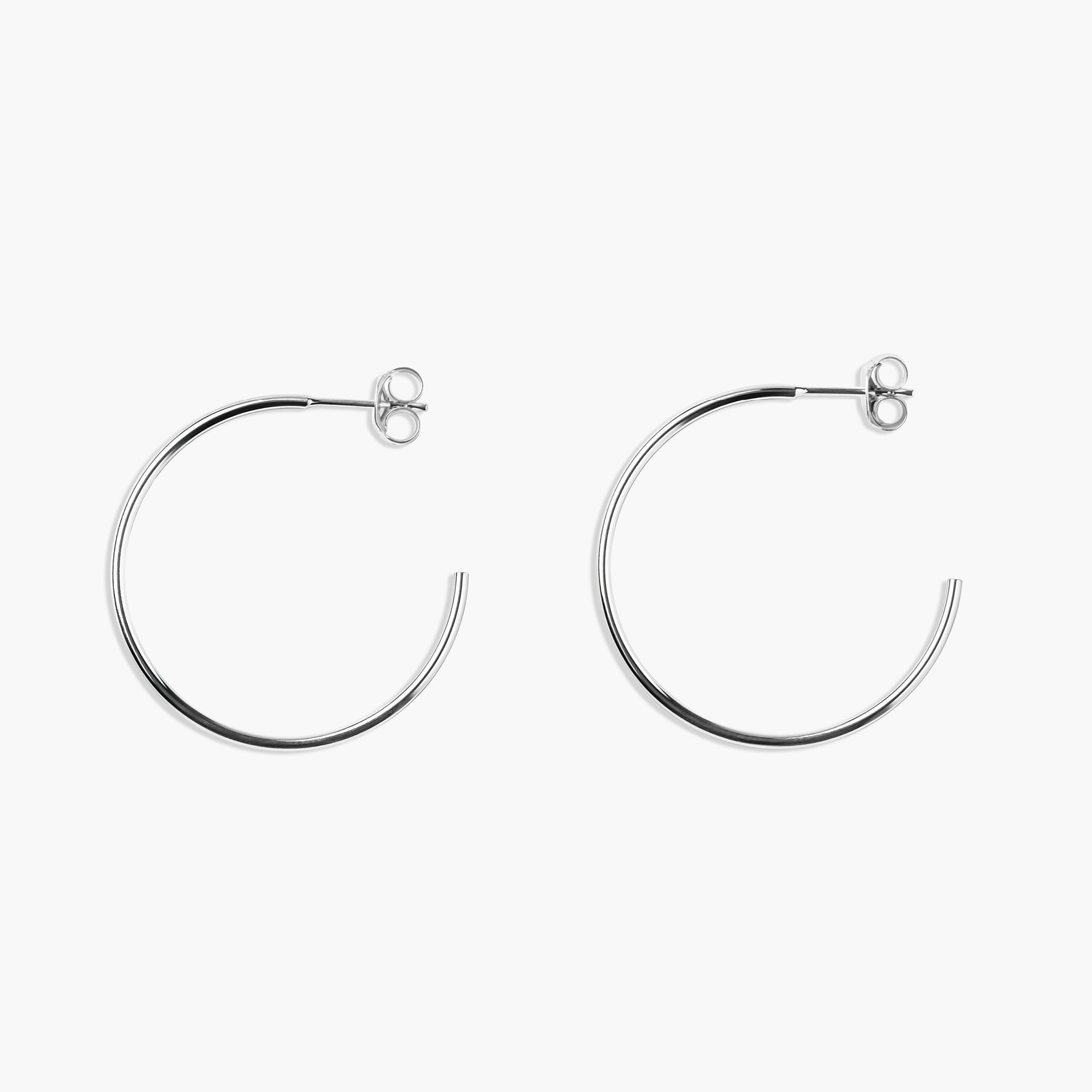 Hoop Earrings | Sterling Silver