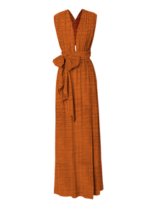 Mailys Dress | Dhaw Rust