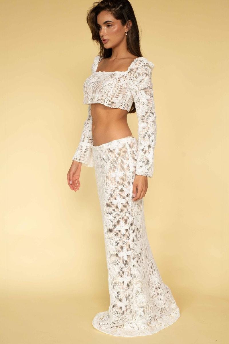 Natalia Skirt | Margarita Floral Lace