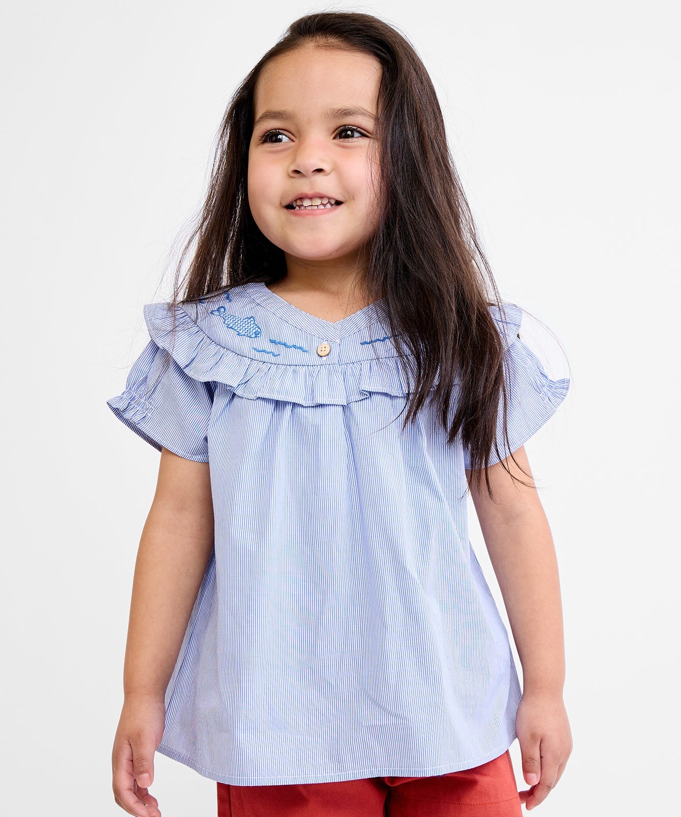 Girls | Margo Blouse | Blue