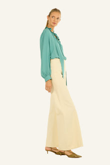 Maribelle Blouse | Cyan Green