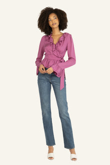 Noelle Blouse | Plum