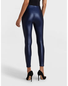 Matte Metallic Legging | Sapphire