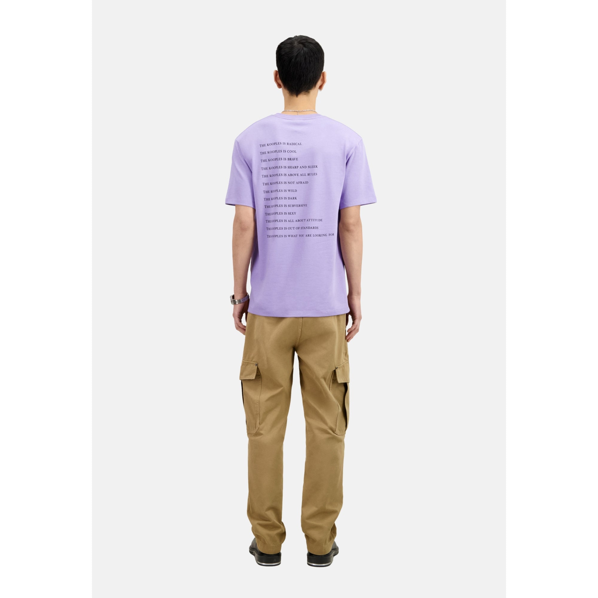 Mauve What Is T-Shirt | Men | Light Purple