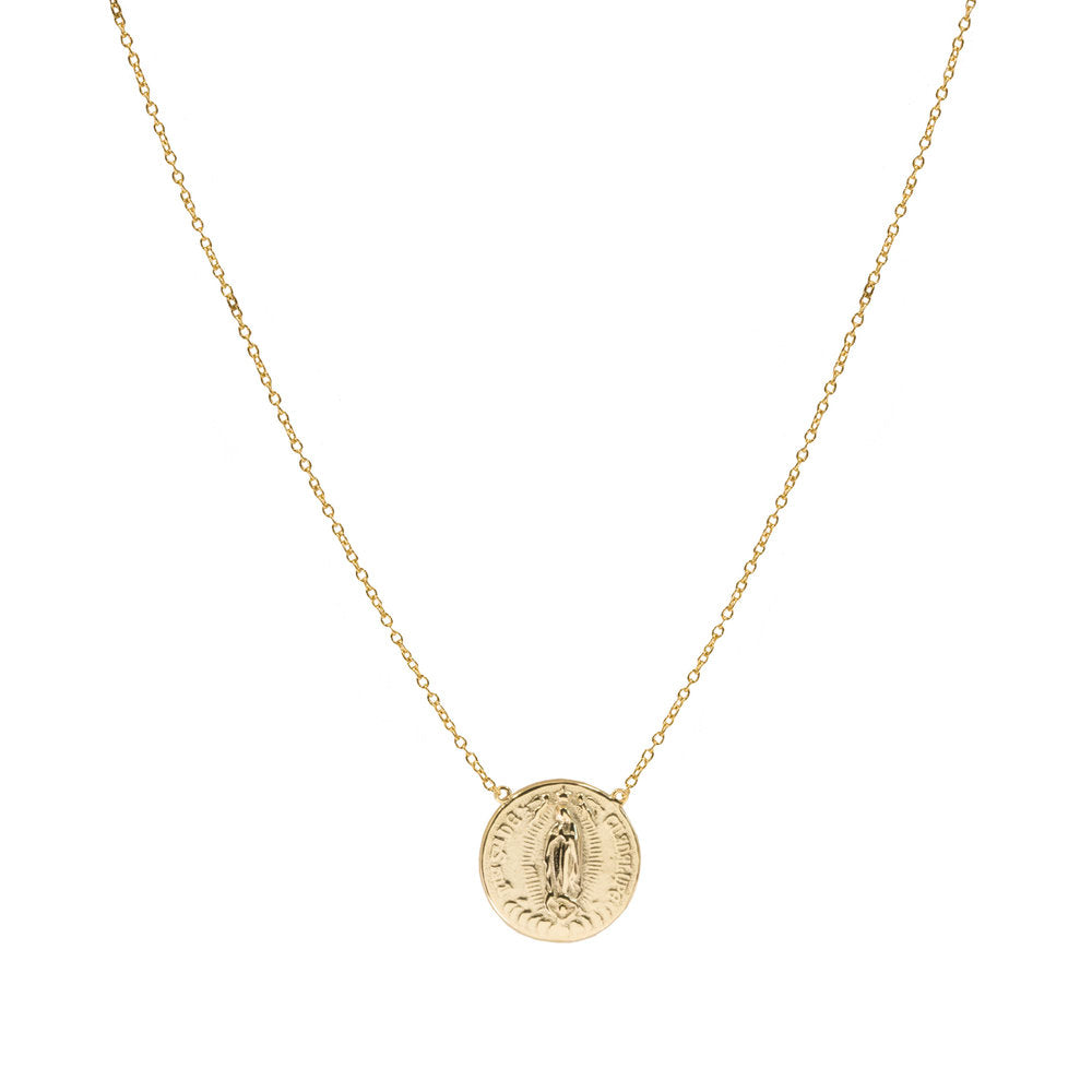 The Guadalupe Split Chain Necklace | Gold Vermeil & Sterling Silver