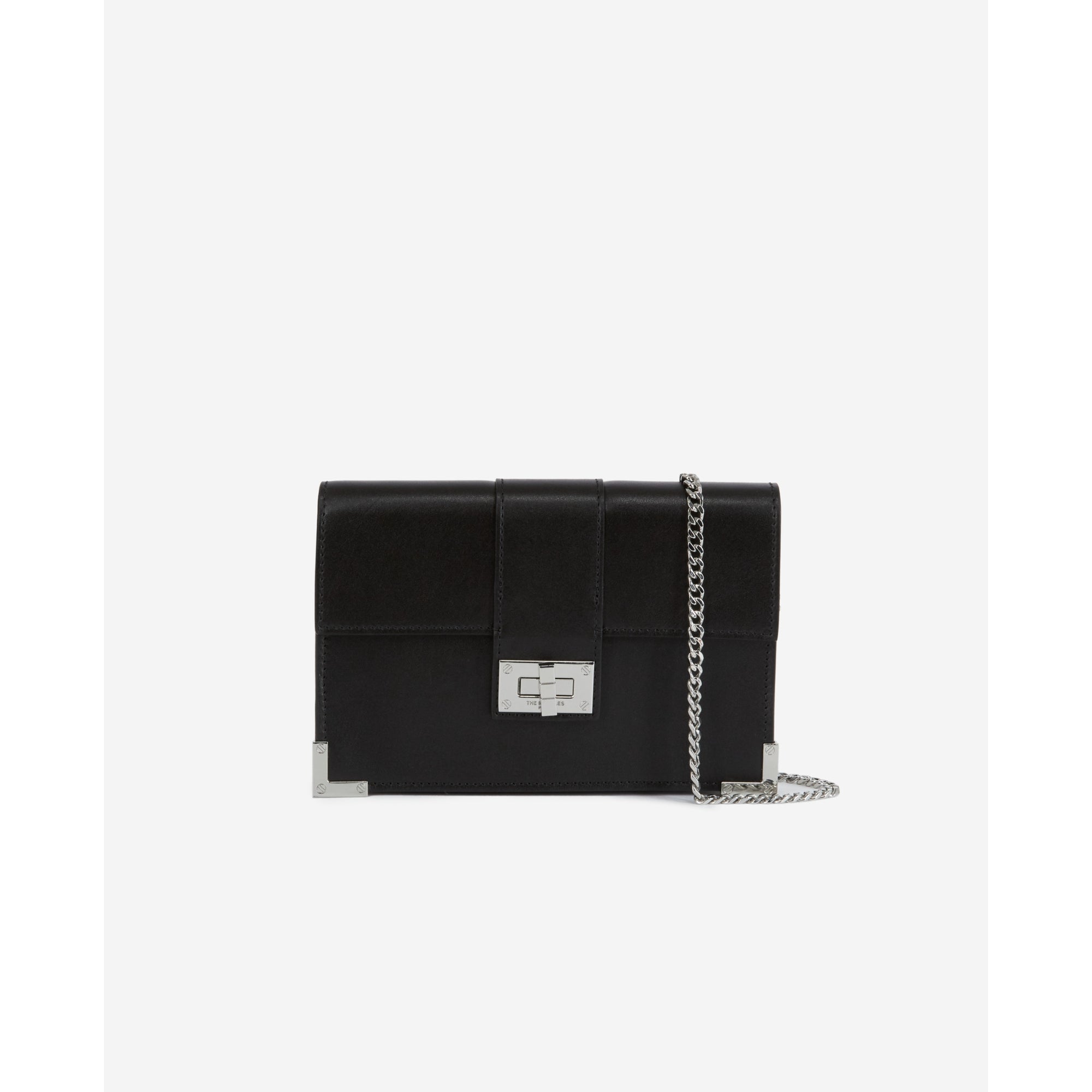 Medium Emily Pouch In Leather | Women | Black