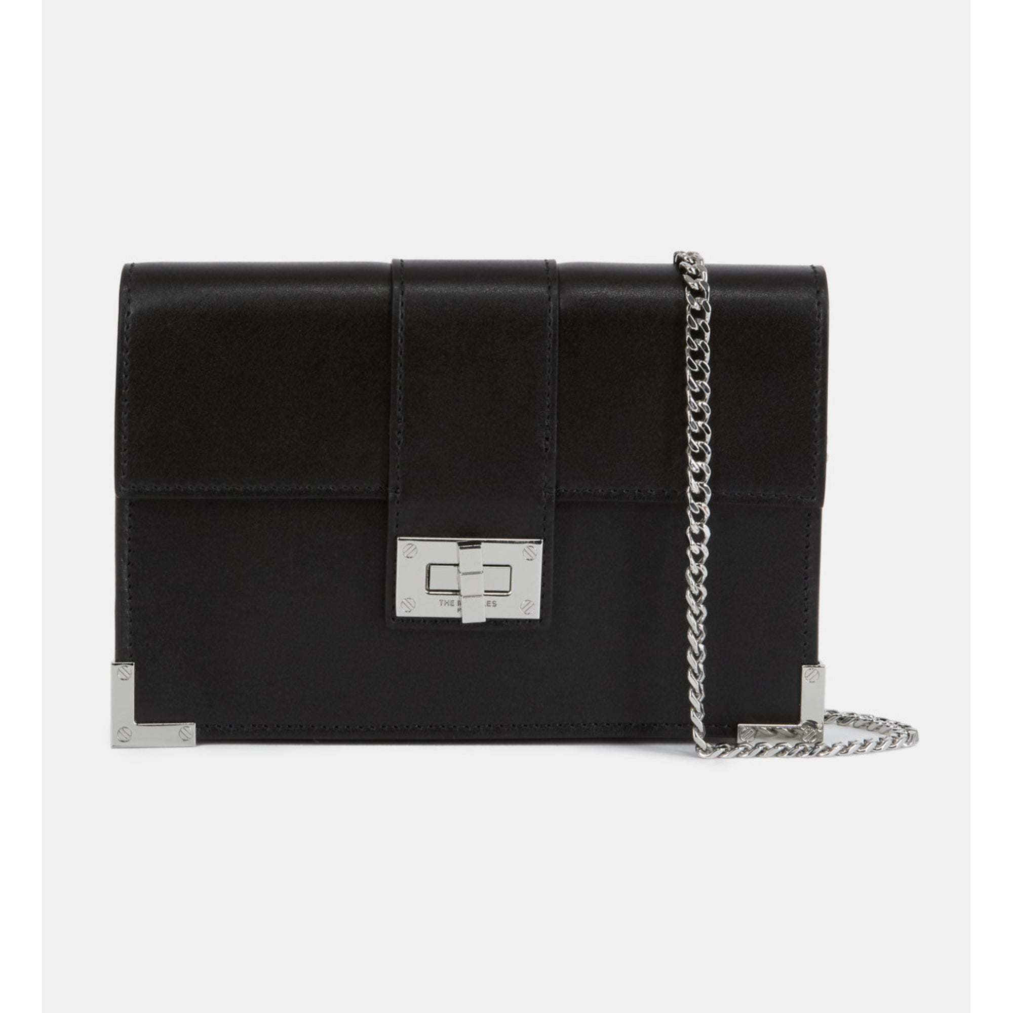 Medium Emily Pouch In Leather | Women | Black