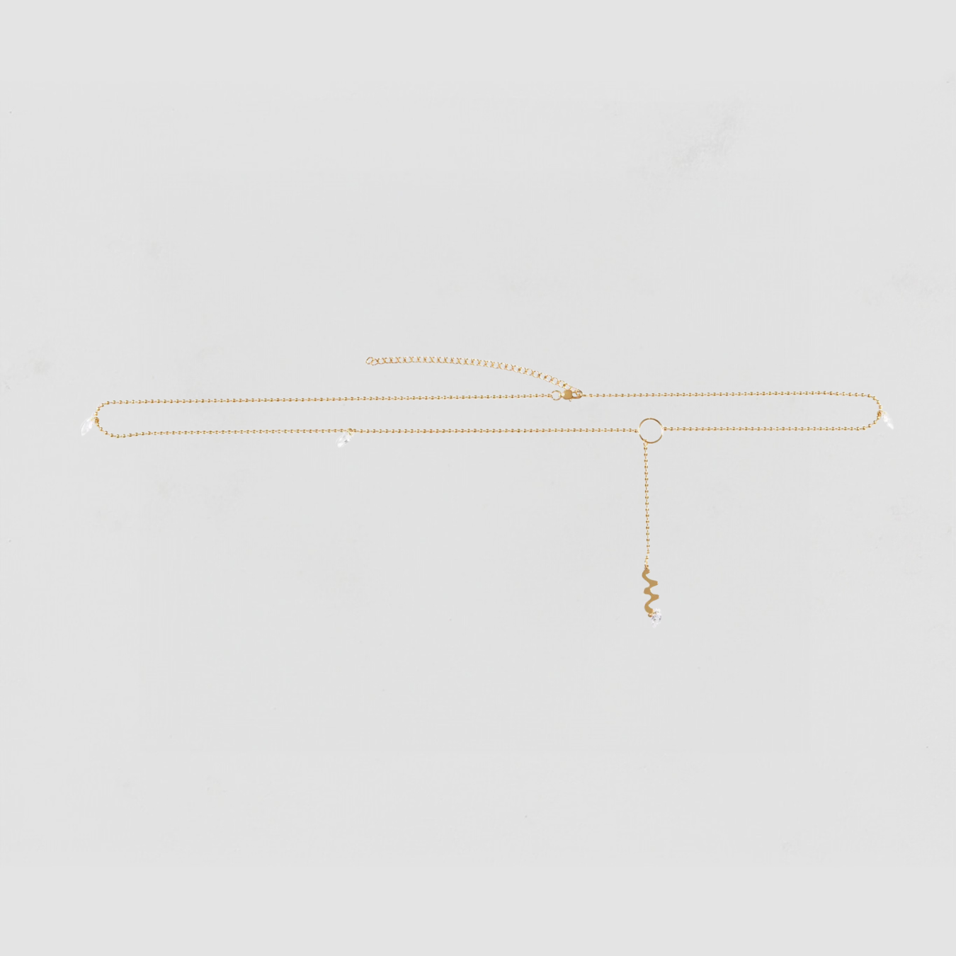 Melissa Simone X The M Jewelers Drop Waist Chain II | Gold