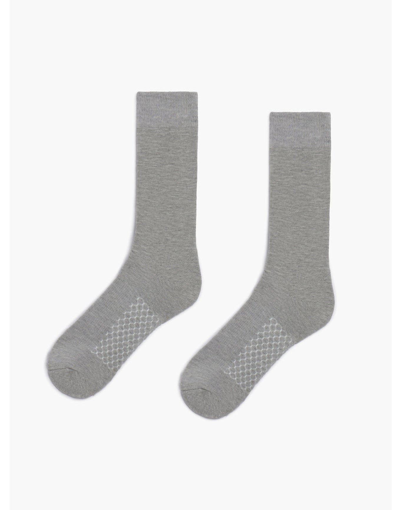 Men | Atlas Crew Sock | Pale Grey Heather