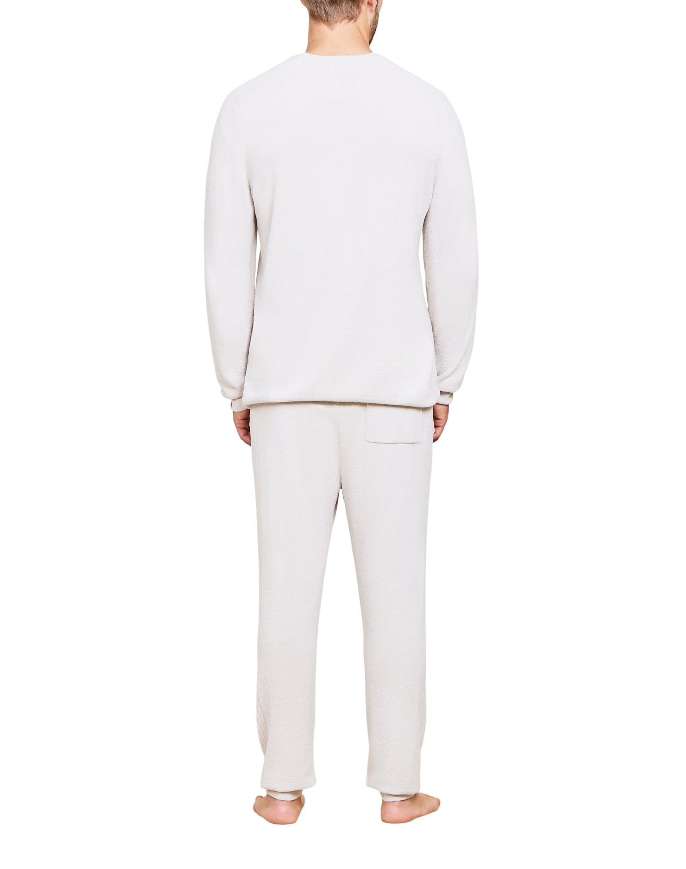 Men | Cozychic Ultra Lite Rib Inset Pullover | Silver