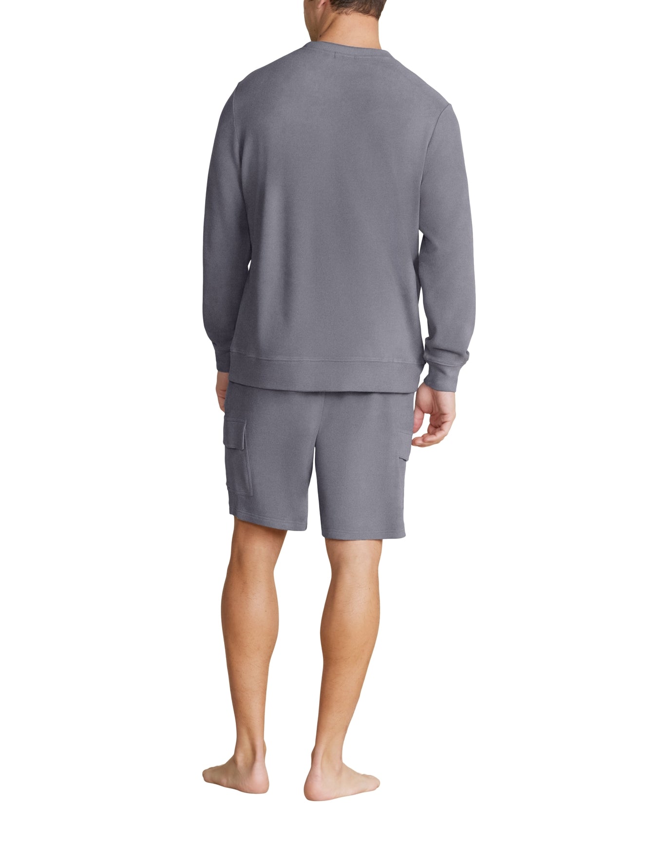 Men | MC Brushed Fleece Cargo Short | Coal