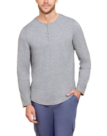 Men | MC Butterchic Long Sleeve Henley | He Carbon