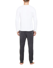 Men | MC Seamed Long Sleeve | White