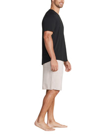 Men | MC s Washed Jersey Short Sleeve | Black