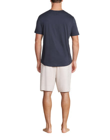 Men | MC s Washed Jersey Short Sleeve | Indigo