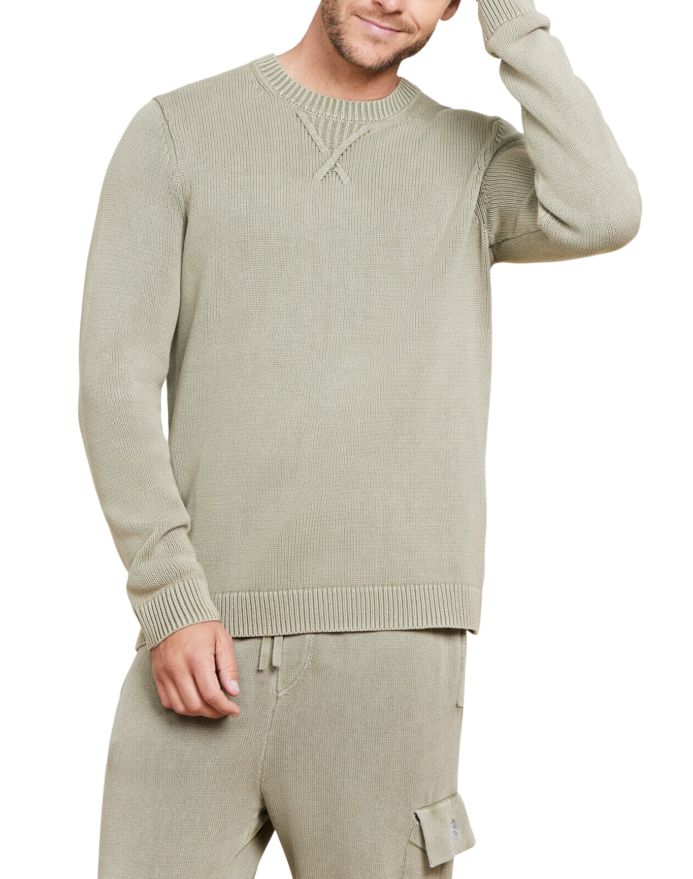 Men | Sunbleached Pullover | Military