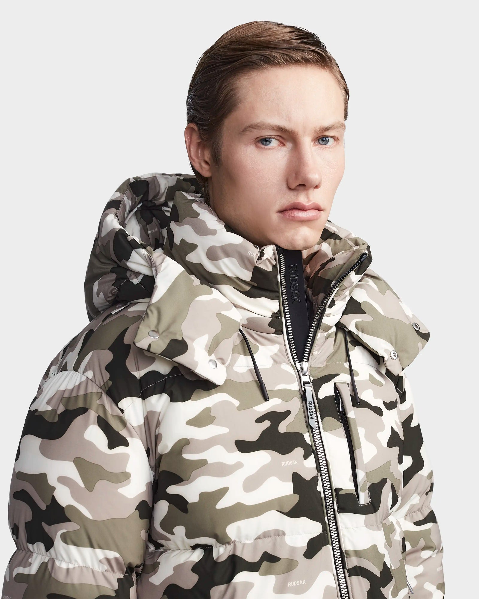Men | VINCENT Down Puffer | Camouflage